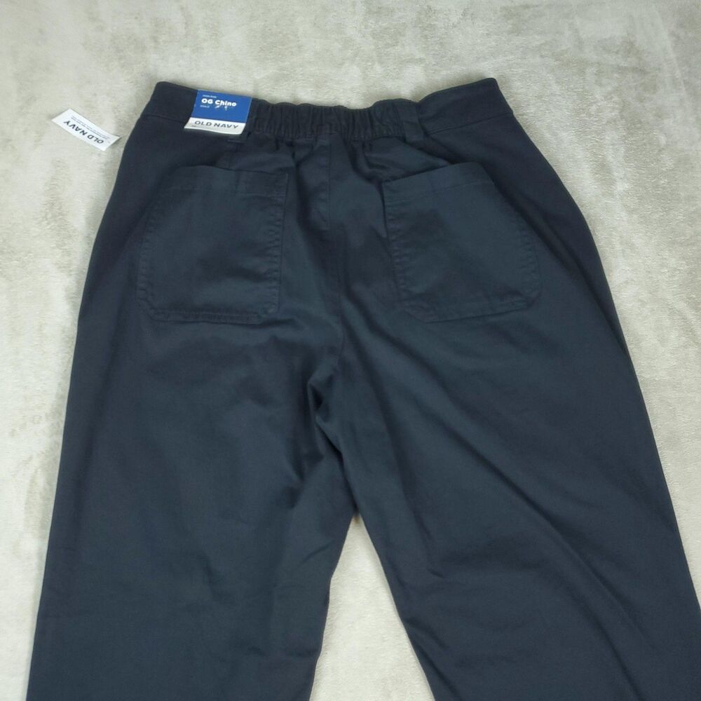 Old Navy Pants Womens Medium Black High Rise OG Chino Stretch Ankle HR OGC Pant - Picture 11 of 12